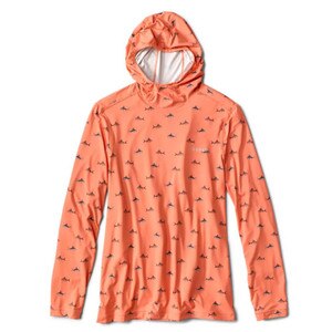 Orvis Sun Defense LongSleeved Hoodie Men's in Roosterfish